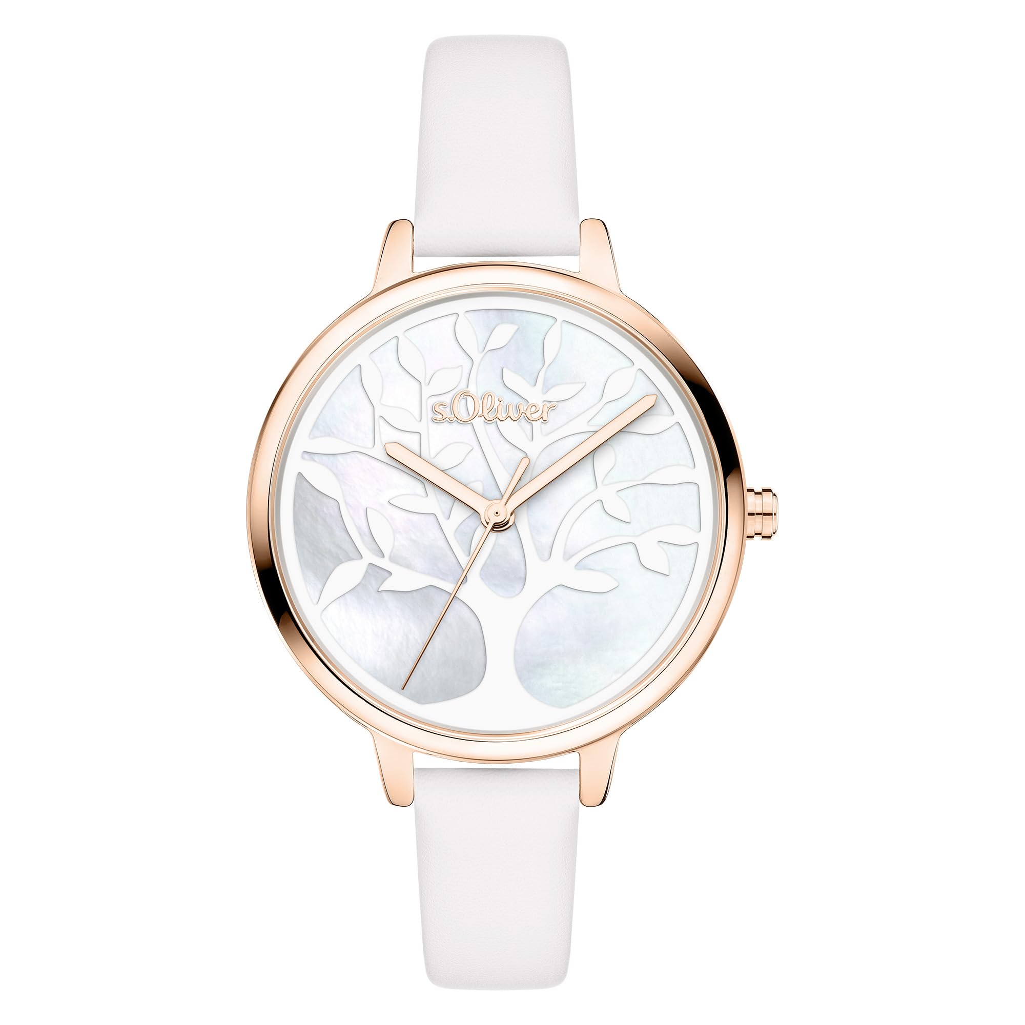s.Oliver Orologio Da Donna - 36 Mm - Modernoe, Adatto All'Uso Quotidianoe, Analogicoico Orologio Da Polso Con Movimento Al Quarzo