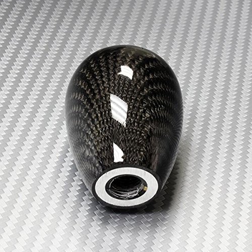 JenNiFer Auto Gear Shift Reale in Fibra di Carbonio Tipo-R Cambio Manuale Pomello del Cambio Universale 3