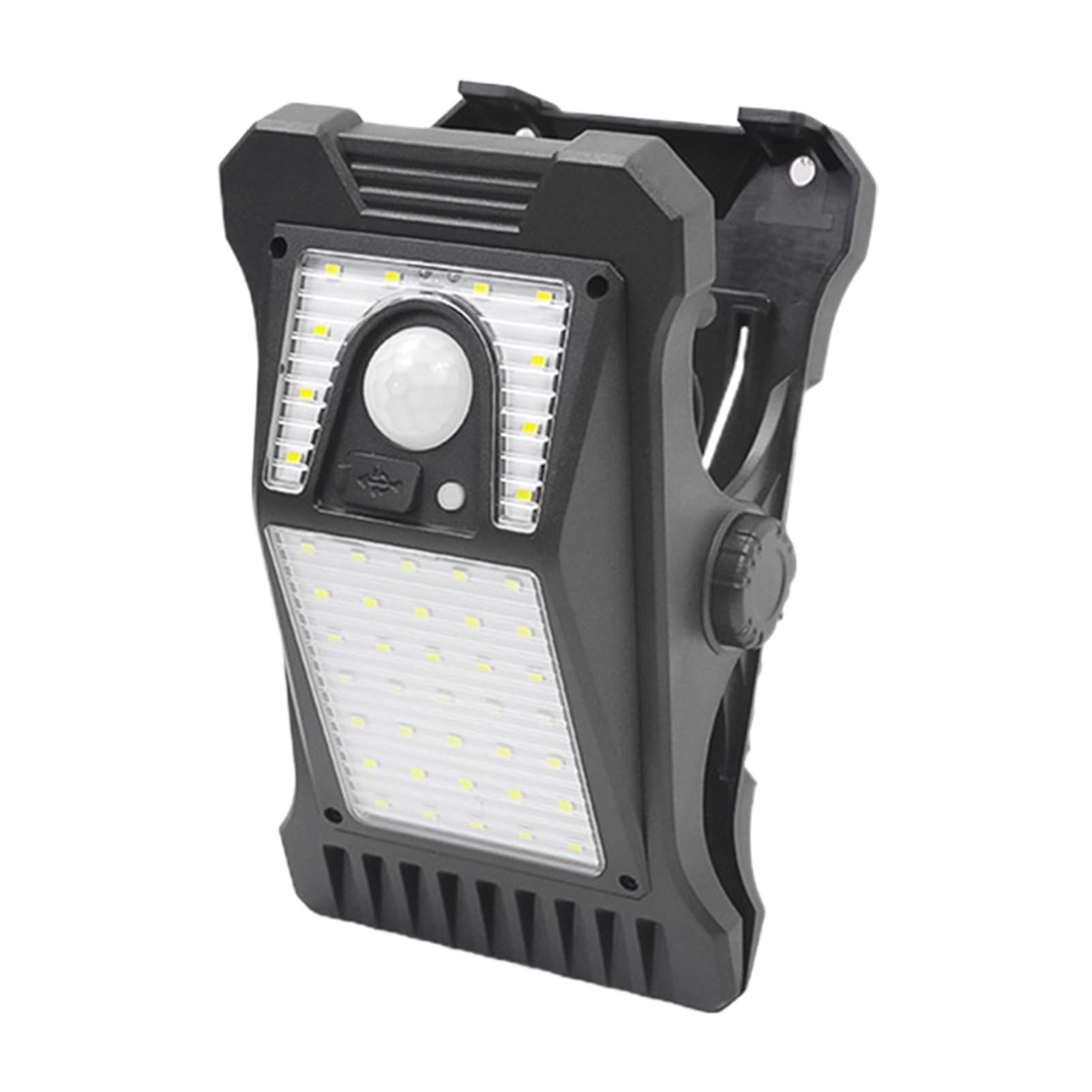 Aplique solar con clip de alta resistencia a la intemperie para iluminación de patios 8