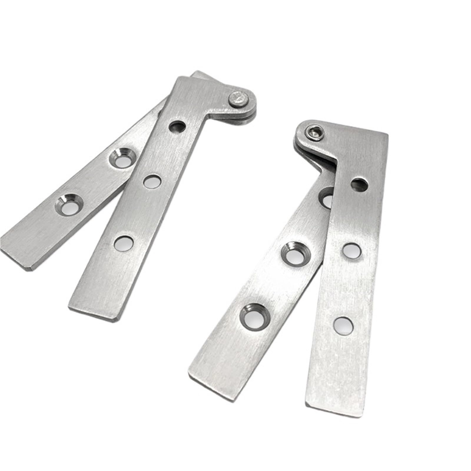 1pcs Stainless Steel Door Hinge 180 Degree Cabinet Hinge(A)