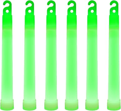 30 Ultra Bright Glow Sticks in Bulk - Multi Use Glowsticks for Parties, Camping, Emergency Light and Survival Kit with 12 Hours Duration