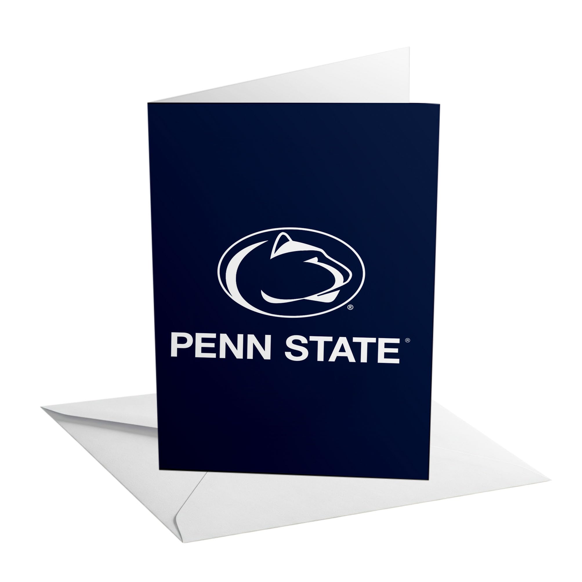 Desert Cactus Penn State 5x7 Inch Greeting Card The Pennsylvania State University PSU Nittany Lions Single Folded Cardstock with Envelope Party