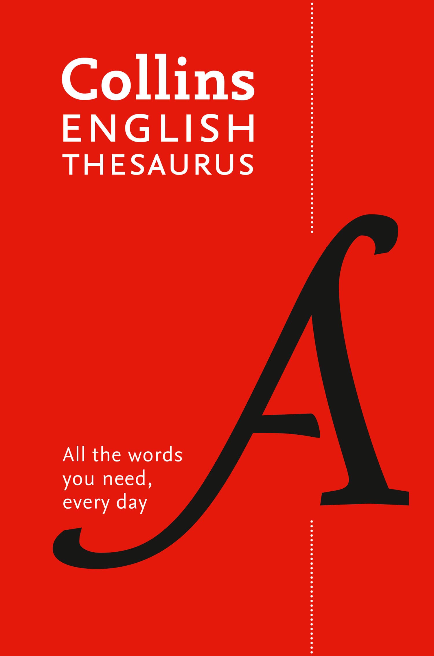 Collins Dictionaries English Thesaurus Paperback Book