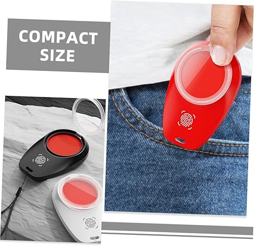 Miniatura 7 de 3pcs Quick-Drying Fingerprint Identification Pad Portable Notary Supplies for Applications Ink Pad for Thumbprints Efficient Stamping White Black