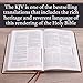 KJV Spurgeon Study Bible, Brown/Black Cloth Over Board, Black Letter, Study Notes, Quotes, Sermons Outlines, Ribbon Marker, Sewn Binding, Easy-to-Read Bible Serif Type