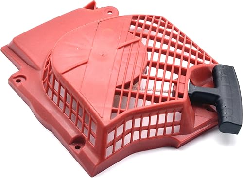 Miniatura 3 de HAOTOM Arrancador de retroceso compatible con motosierra Jonsered CS-2063 2065 2071 2163 2165 2171 503692803 rojo