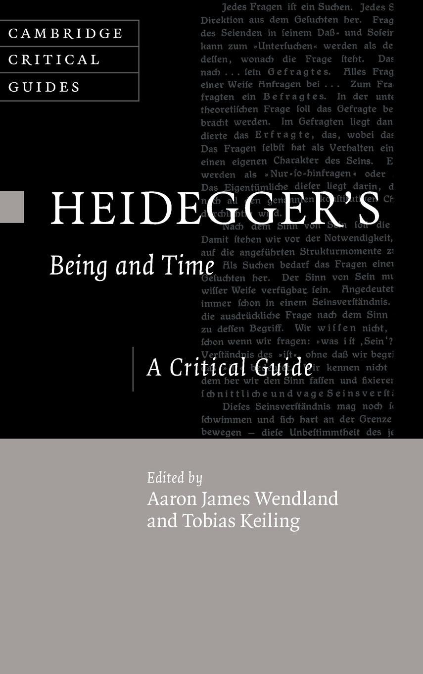 Heidegger's Being and Time - 9781108496001