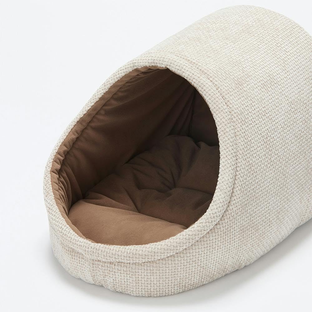 Amazon | カインズ(CAINZ) かまくらベッド シュニール ベージュ S