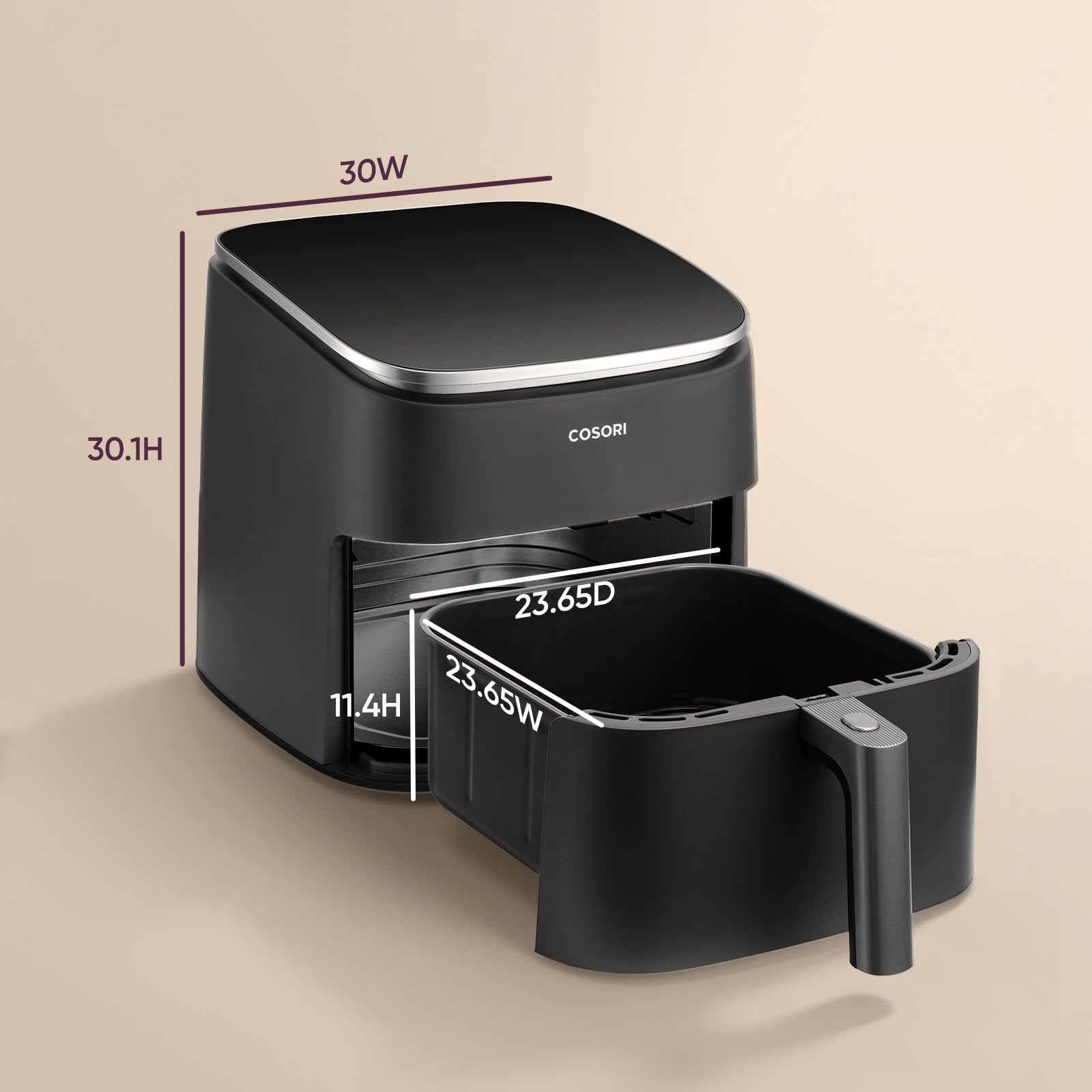 Cosori Friggitrice ad Aria Turbo Blaze 6 Litri — immagine 11 di 15