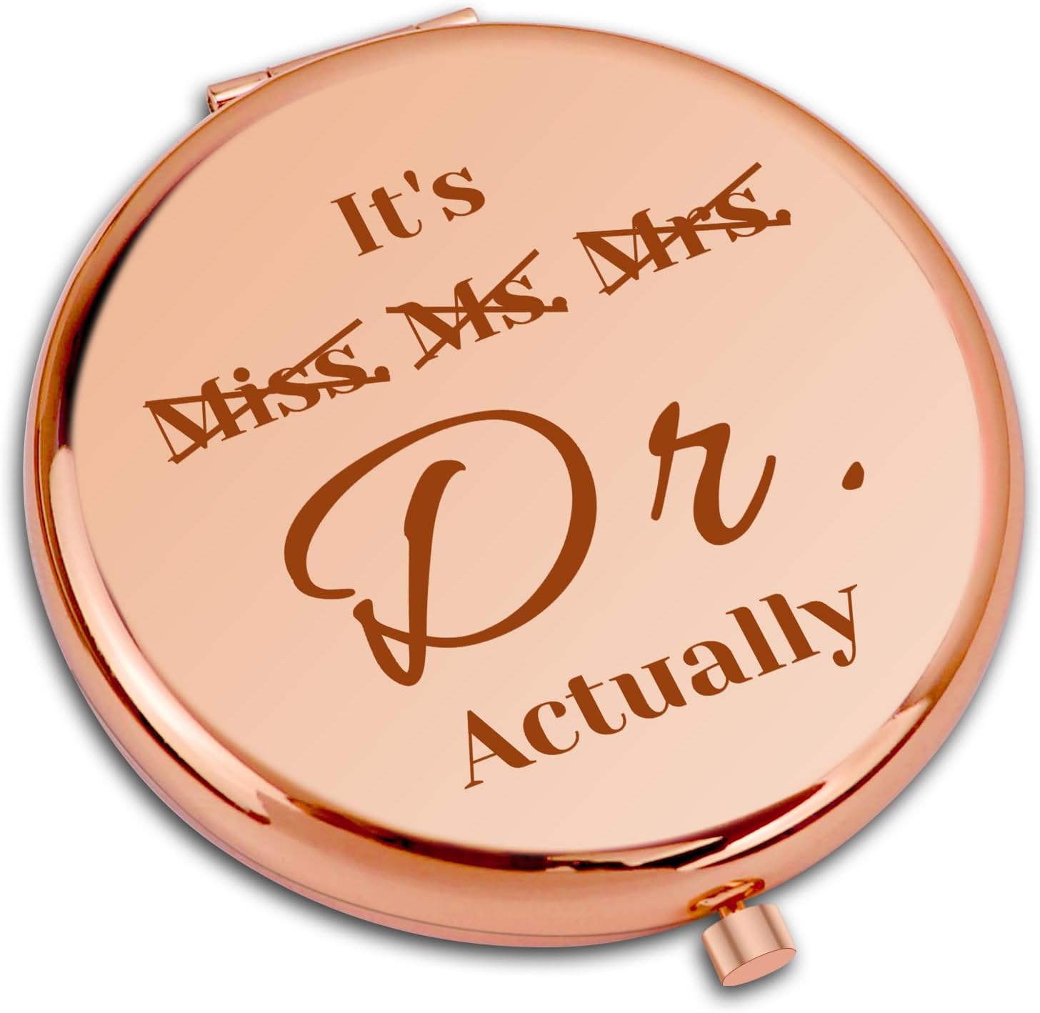 Doctor Gifts for Women Compact Makeup Mirror PhD Graduation Gift Doctor