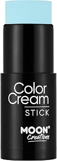 ColorCream Face & Body Paint Stick by Moon Creations - Professional Face and Body Makeup for Adults and Children - 21 g - Sky Blue