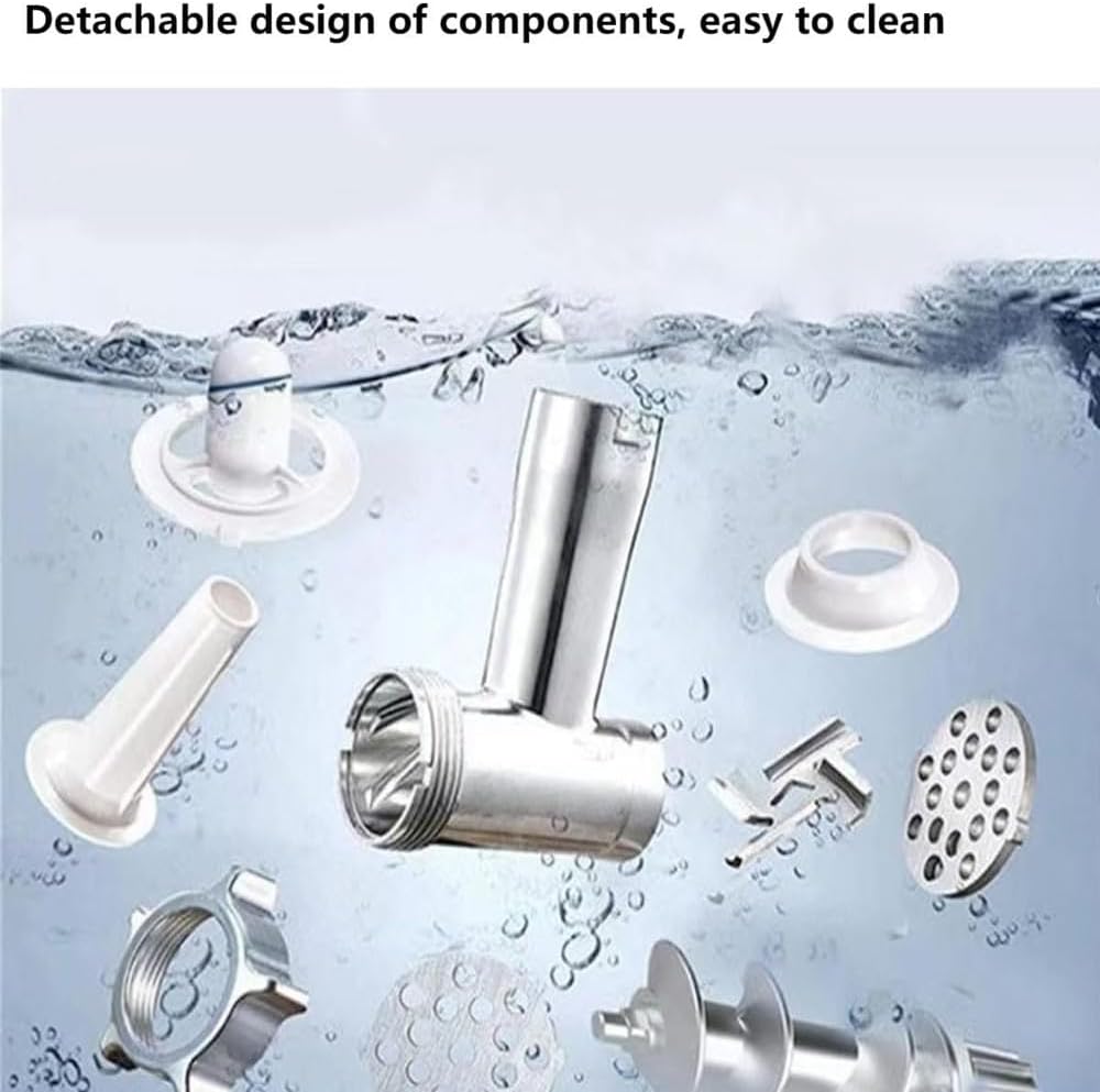 axGear Electric Meat Grinder Sausage Maker Stuffer Beef Pork Stainless Food Mincer