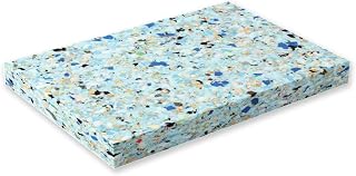 Yoga Studio Chip Foam Block - 20.5cm x 30.5cm x 2.5cm, 1in. Recycled Chip Foam Yoga Block, Portable, Lightweight Yoga Block
