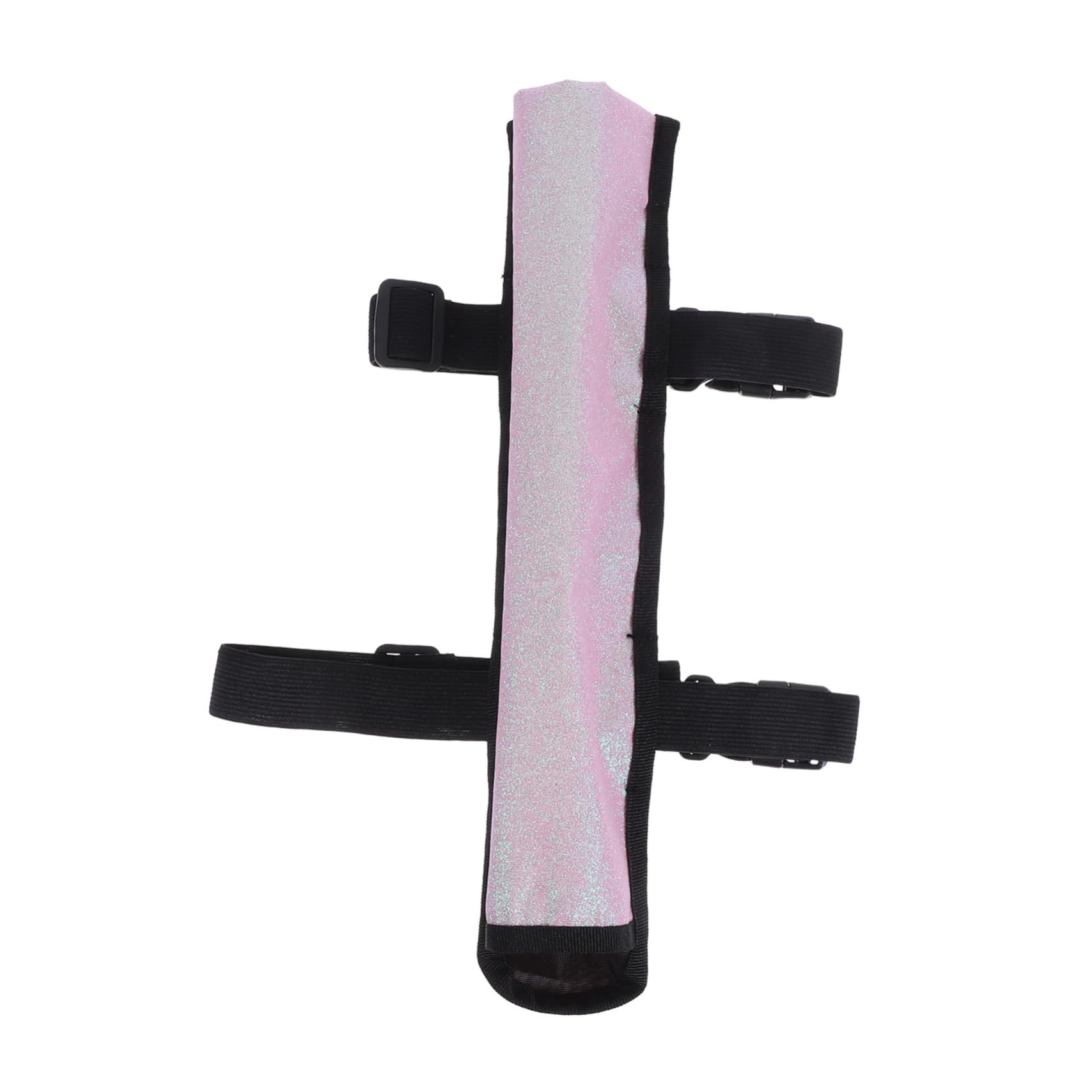 INOOMP Folding Hand Fan Carrier with Adjustable Thigh Strap Portable Canvas Pouch for Chinese Kung Fu and Tai Chi Fans for Dance Performances and Festivals