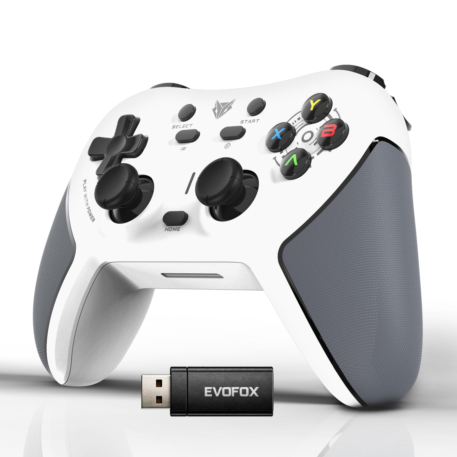 EvoFox One S 3-Mode Wireless Gamepad – HallSense™ Precision Joysticks, Bluetooth 5.0, 2.4GHz & Wired Connectivity, Macro & Precision Buttons, Fast Type-C Charging & Dual Vibration, for PC, Mobile & Console Gaming-image-28