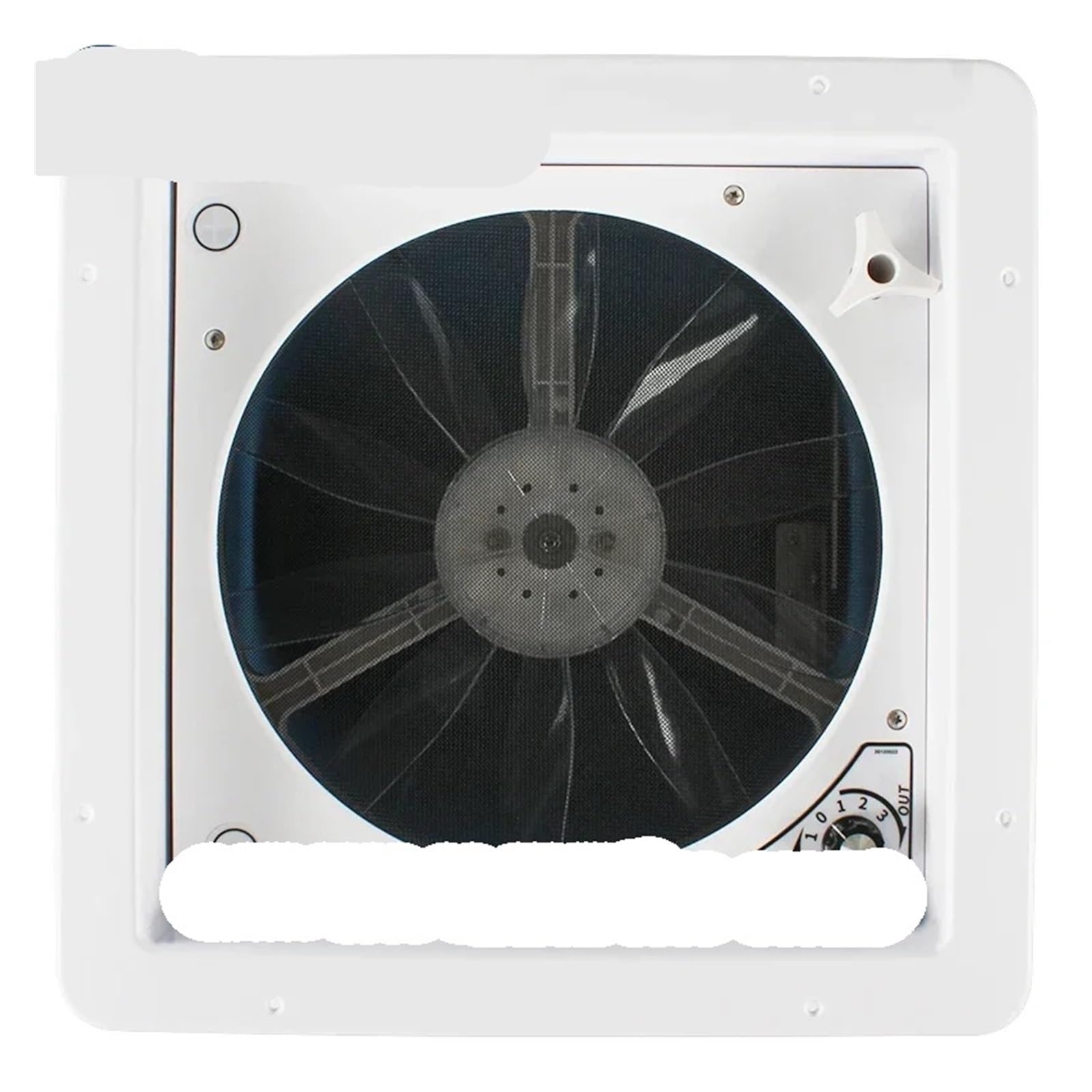 14' 420mm DC 12V Sterowanie ręczne 3 prędkości RV Dach Wentylator wentylacyjny Caravan Skylight RV AIR