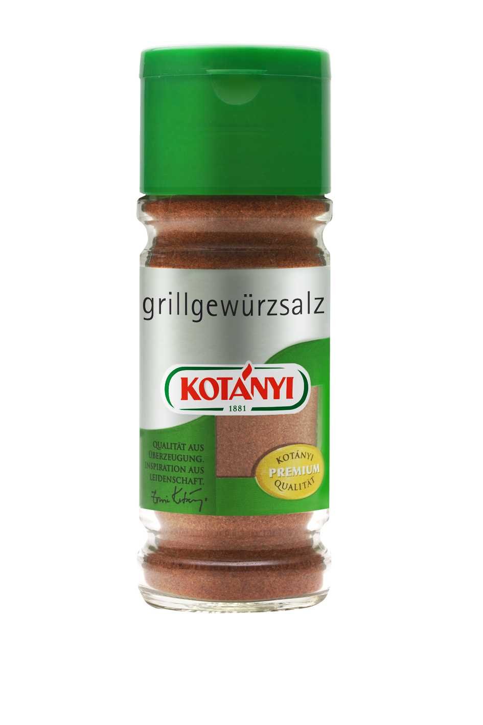 Kotanyi Grill Gewürzsalz, 4er Pack (4 x 81 g)