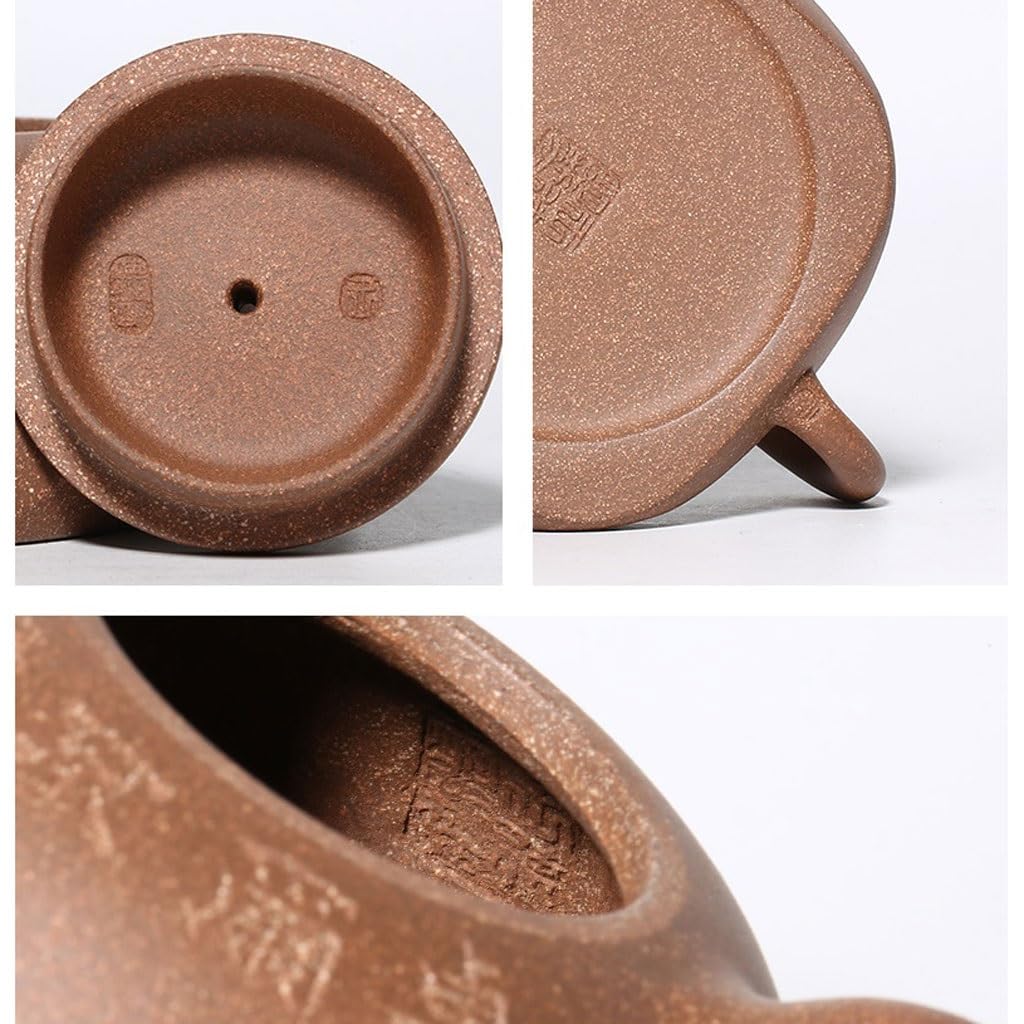 Ceramiczny czajniczek retro fioletowy gliniany czajniczek domowy czajniczek ręcznie robiony zestaw do herbaty Kung Fu czajniczek popołudniowa herbata biuro chiński czajniczek dzbanek do herbaty