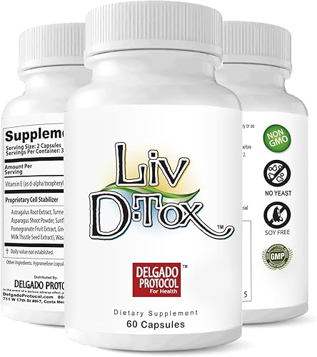 liv-dtox 60V-caps Suplemento de hierbas para apoyar Hígado Desintoxicación 3
