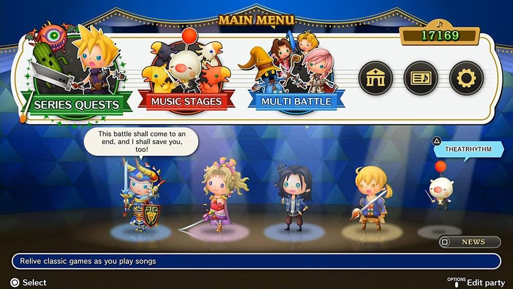 Square Enix Theatrhythm Final Bar Line