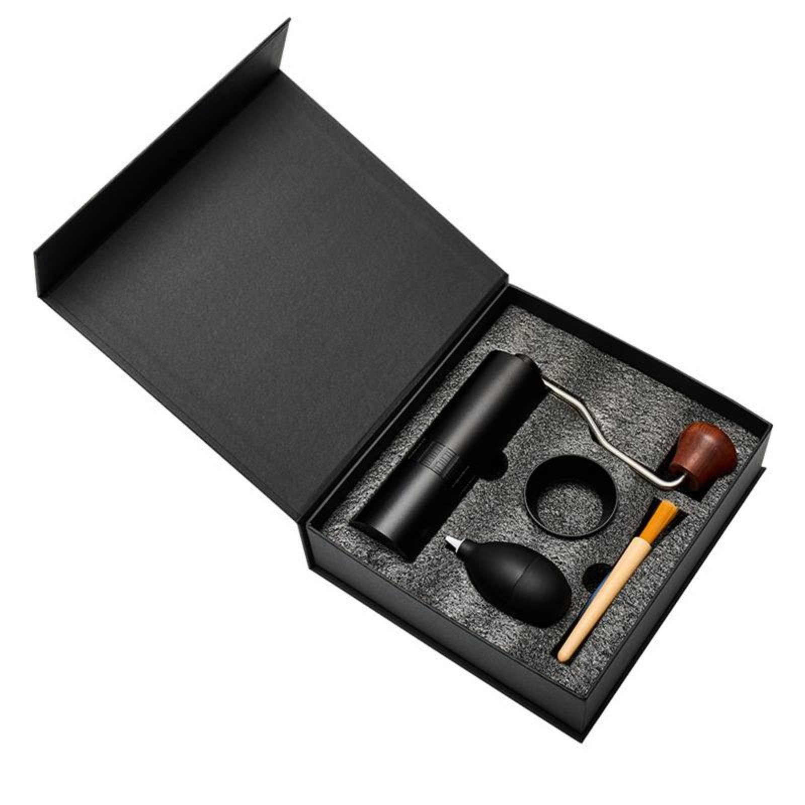 Broyeur à Café En Acier Inoxydable | Broyeur à Café Manuel, Ergonomique, pr Camping, Noir