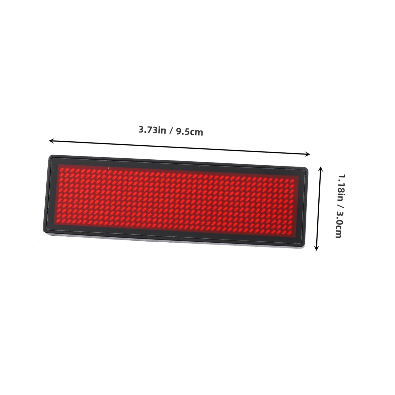Amazon.com: Sewroro Led Name Badge with Message Display