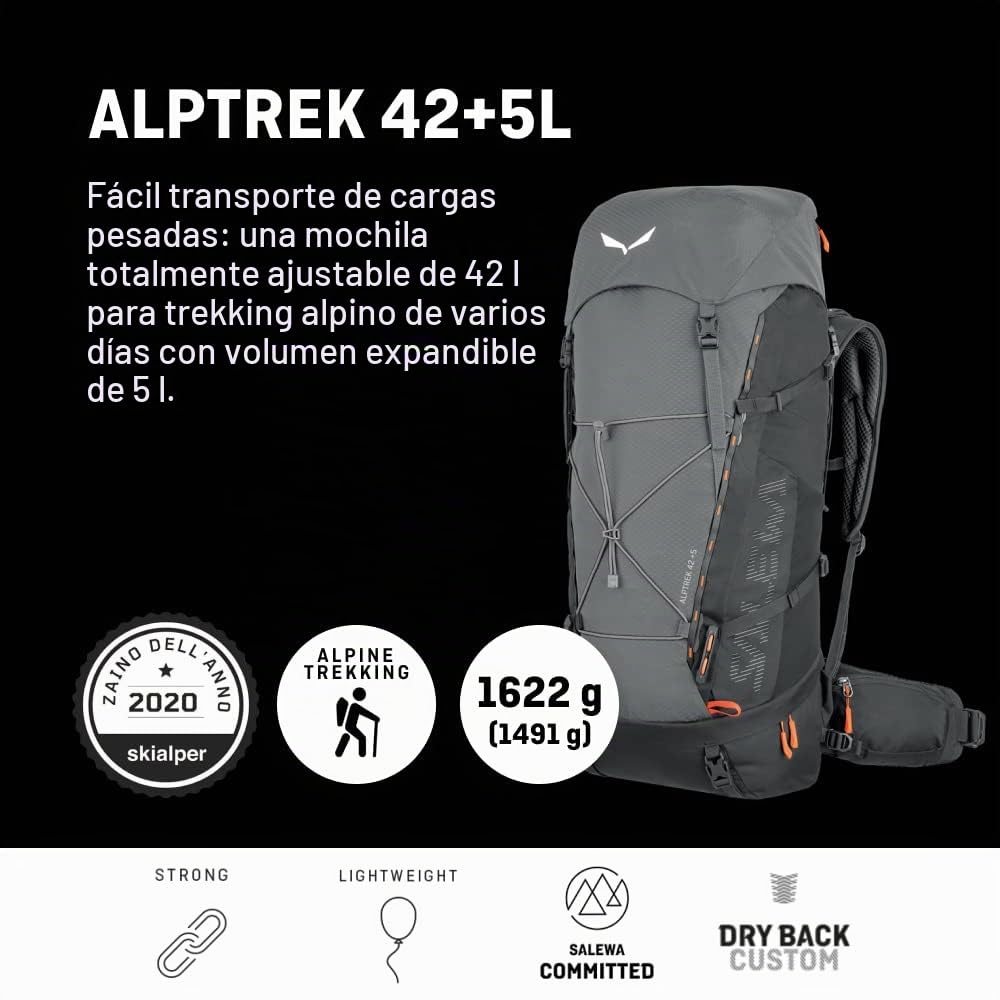 SALEWA Alptrek 42 +5 Bp Accesorio, Unisex adulto