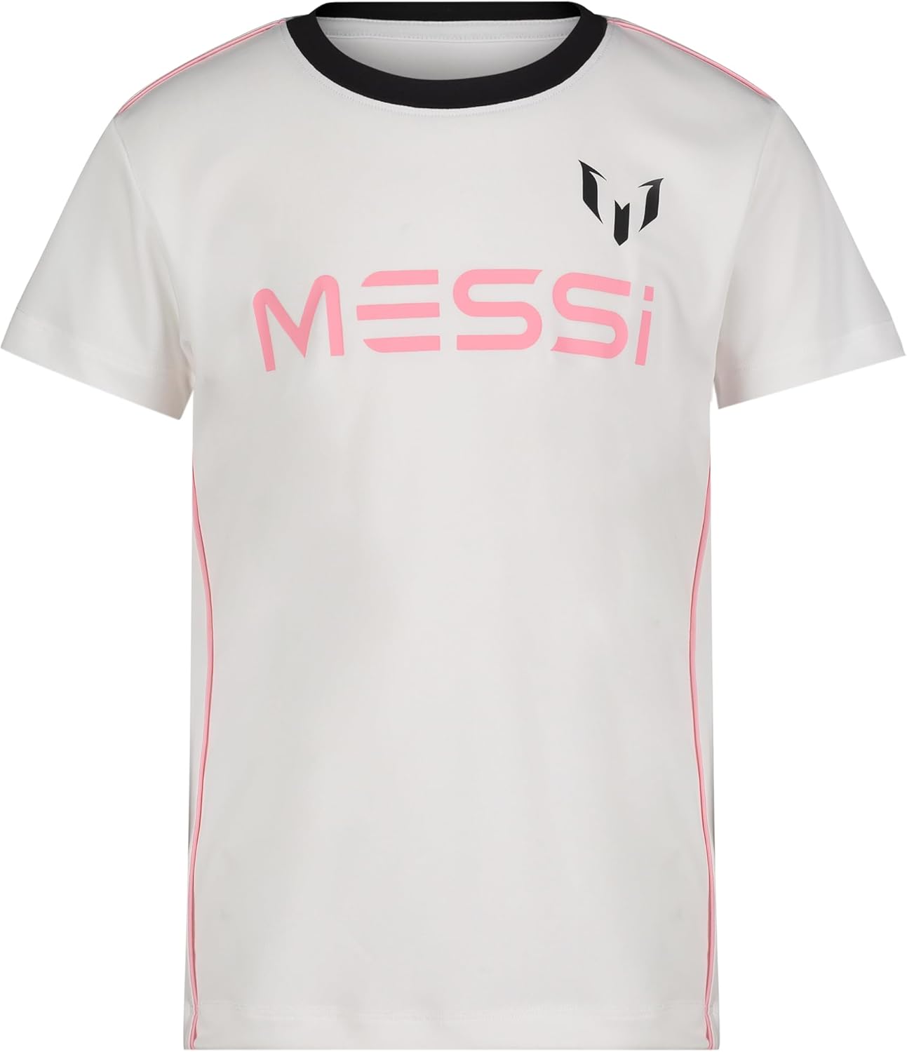 Messi Boys' Lifestyle Short Sleeve Top, Loose-Fit Shirt with Logo, Comfortable, All-Day Wear - Image 4