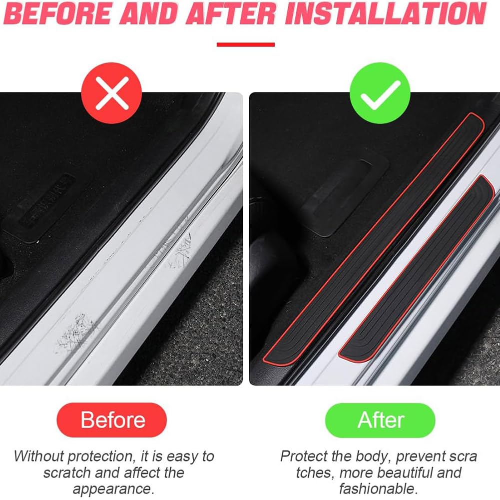 Edelstahl Einstiegsleisten Für Skoda Elroq 2024/2025 - 4-teilig