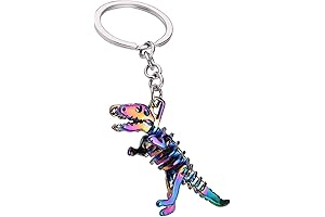 Creative Skull Dino Keychain - A Unique Accessory for the Among Us Enthusiast