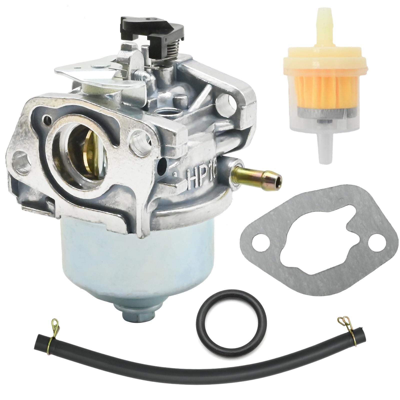 JUUDDENPARTS 118550148/0 Carburettor Fuel Filter Kit, Carb Kit, Replacement for Mountfield, Replacement for Champion V40 V35 SV150 RV150 RM45 M150 Lawnmower, Replace 18550016-0