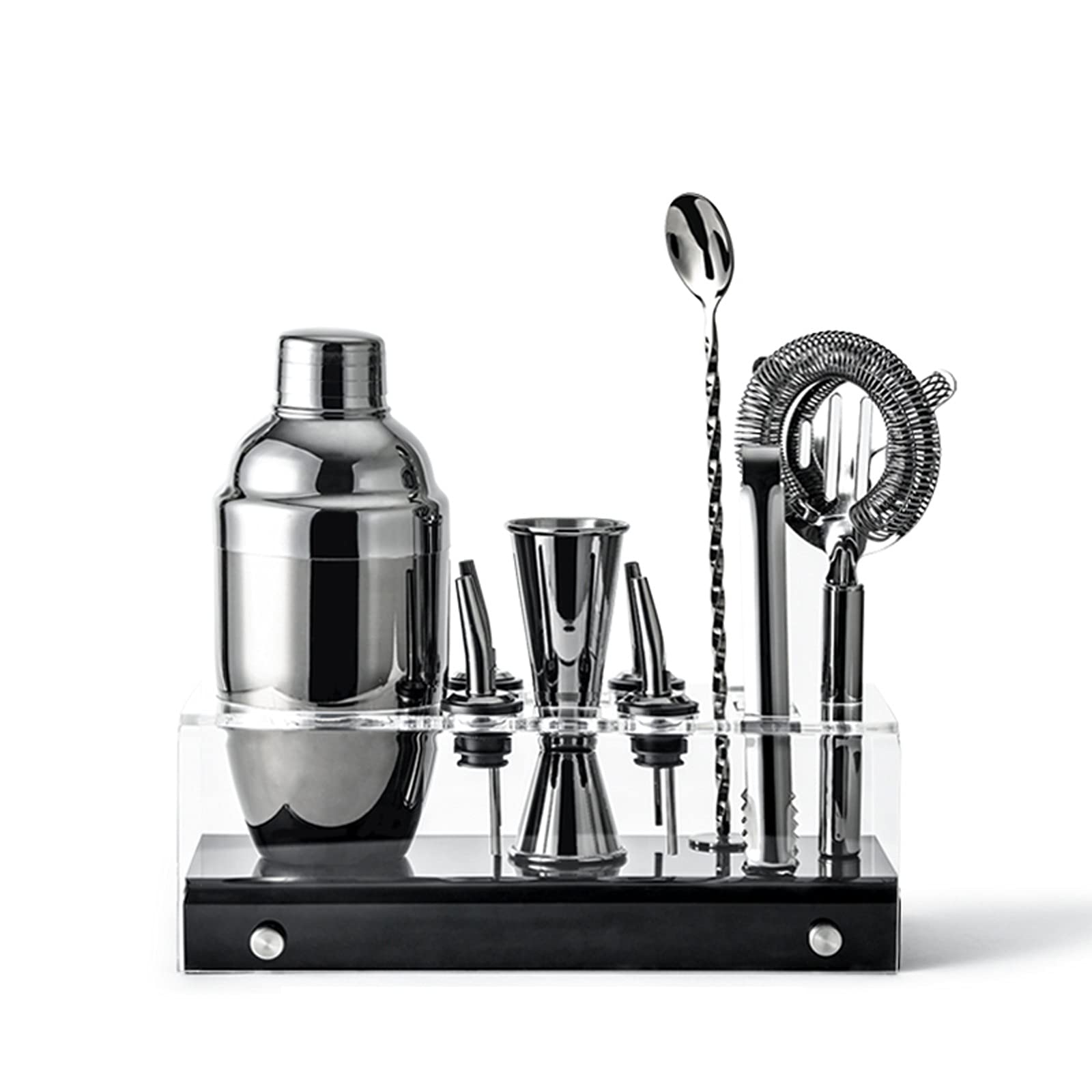 Shaker do koktajli Pij blender Zestaw Shaker Cocktail Set Barman Zestaw Koktajlowych Koktajl Shaker Bar AKCESORIA DO HOME BAR SET Shaker Bar (Kolor: F)