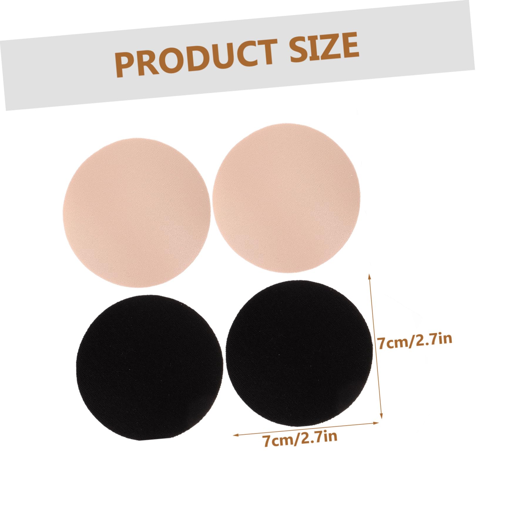 TOVINANNA Breastfeeding Pads Nipple Covers 6 Pairs Reusable Nursing Pads for Women