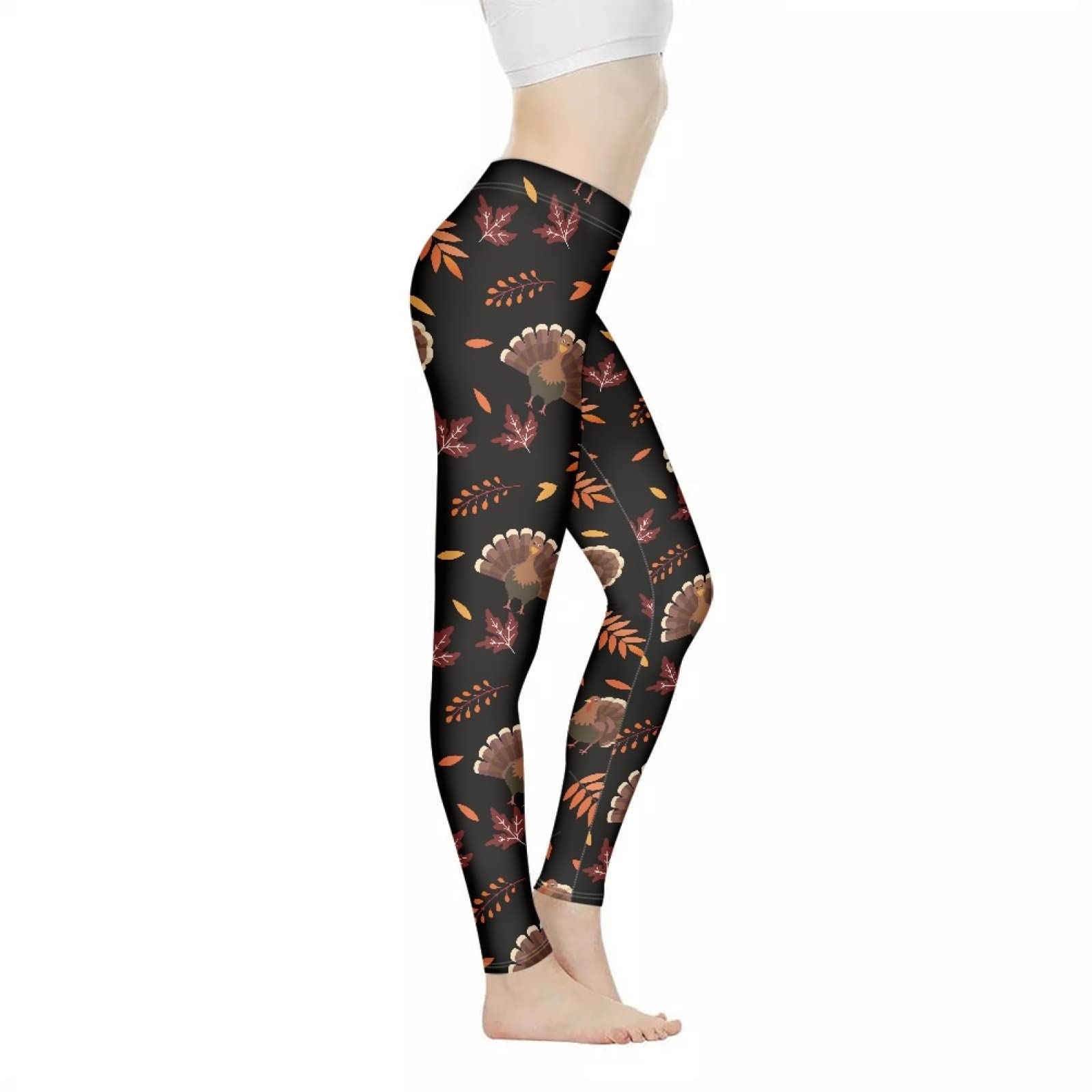 Galaxy Workout Legging Pants Full Length, Yoga Pants Plus Size for Women, High Waisted Leggings for Sports Running
