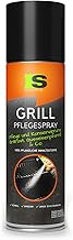 Spraytive 1 x 500ml Grill-Pflegespray - BBQ Grill-Reiniger - Pflegt & Konserviert Grillroste, Pfannen (Edelstahl, Gusseisen) & Co. - Antihaftspray, Non Stick Spray für Weber Grills, Plancha Grills