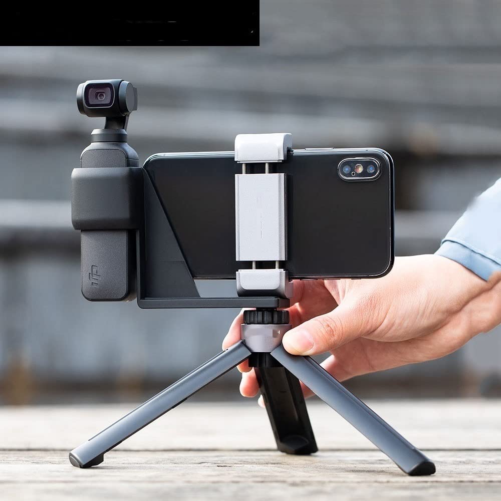Dla DJI OS MO kieszonkowy statyw mini uchwyt pulpit do kamery GoPro/Action Camera 1/4 port gwintu do rozszerzenia akcesoria do drona