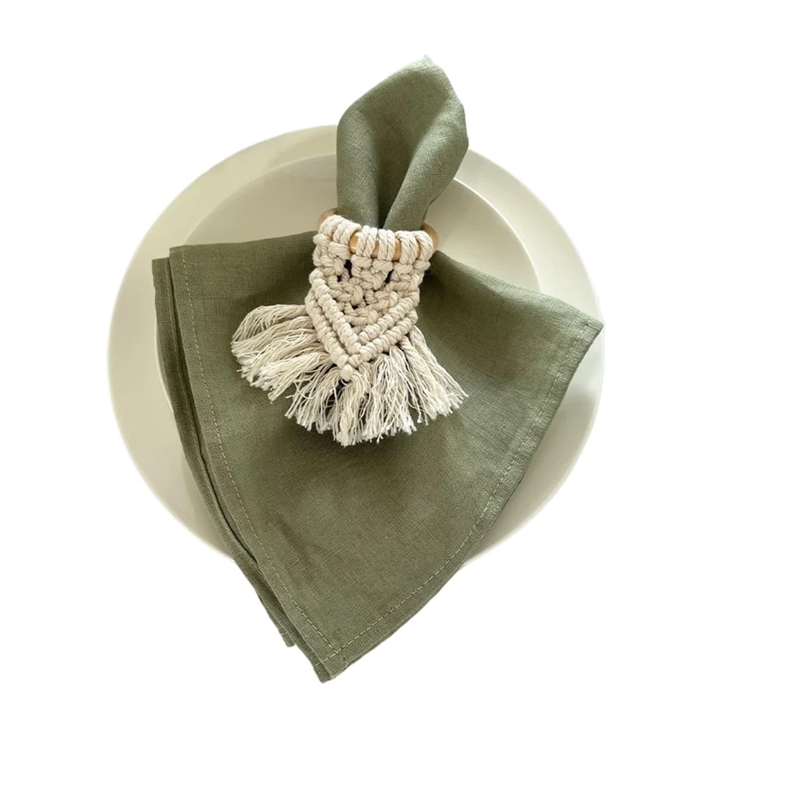 Napkins Linen Napkins Restaurant Wedding Dinner Solid Color Cloth Pure Classical Custom Home Table Napkin(Color08-40X40CM-4pcs)