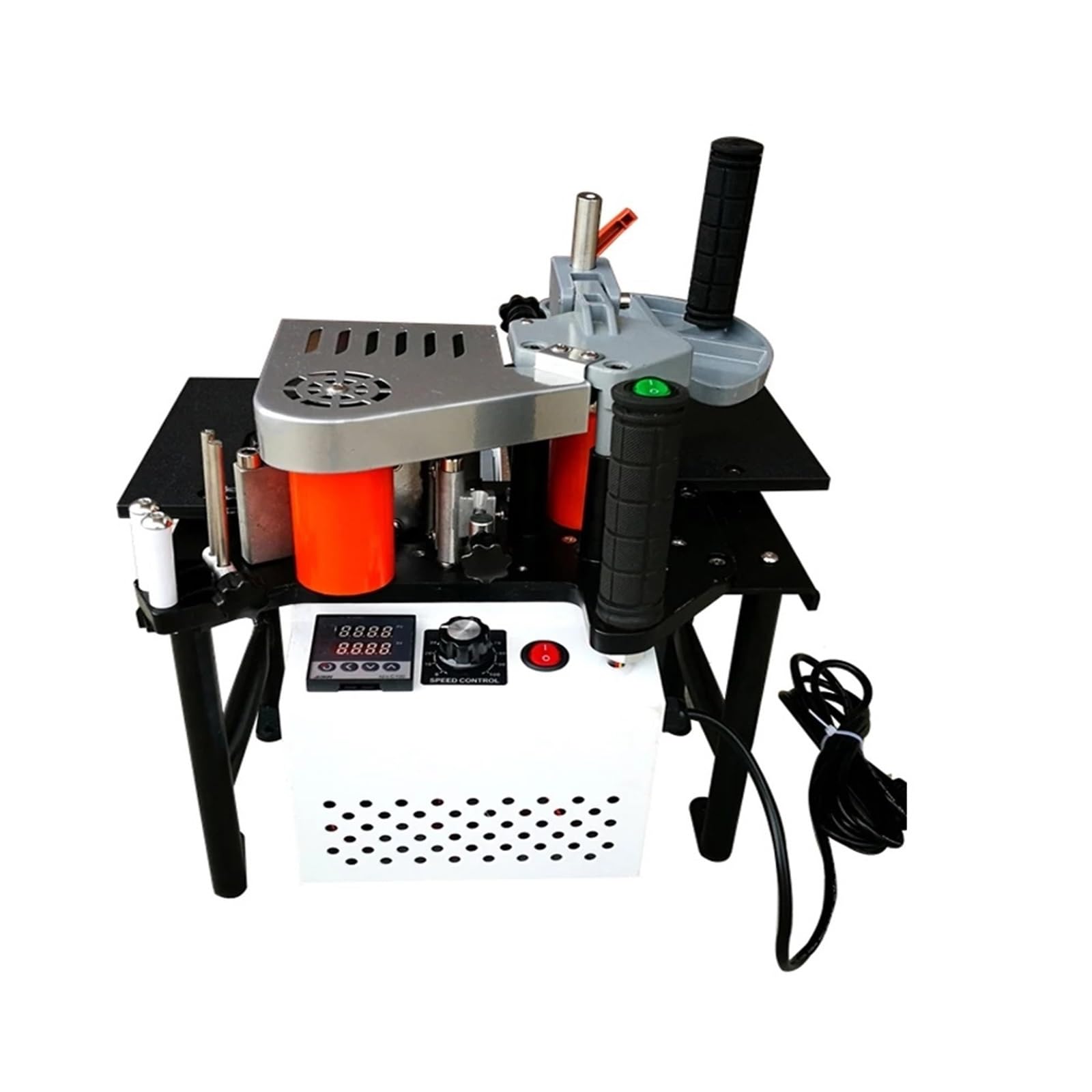 1200W Manual Edge Gluing Machine Double Side Portable Banding Woodworking Operates Smoothly Performs Well(A)
