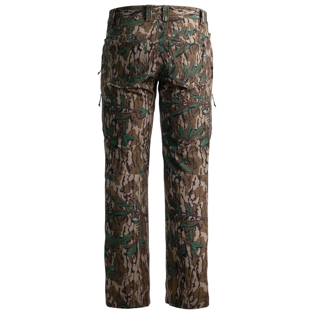 BLOCKER OUTDOORS Finisher Lightweight Turkey Hunting Pants – Silent, Scent-Control, Stretch-Fit Camo Pants for Mobility & All-Season Comfort (MO Greenleaf, 34 REG)