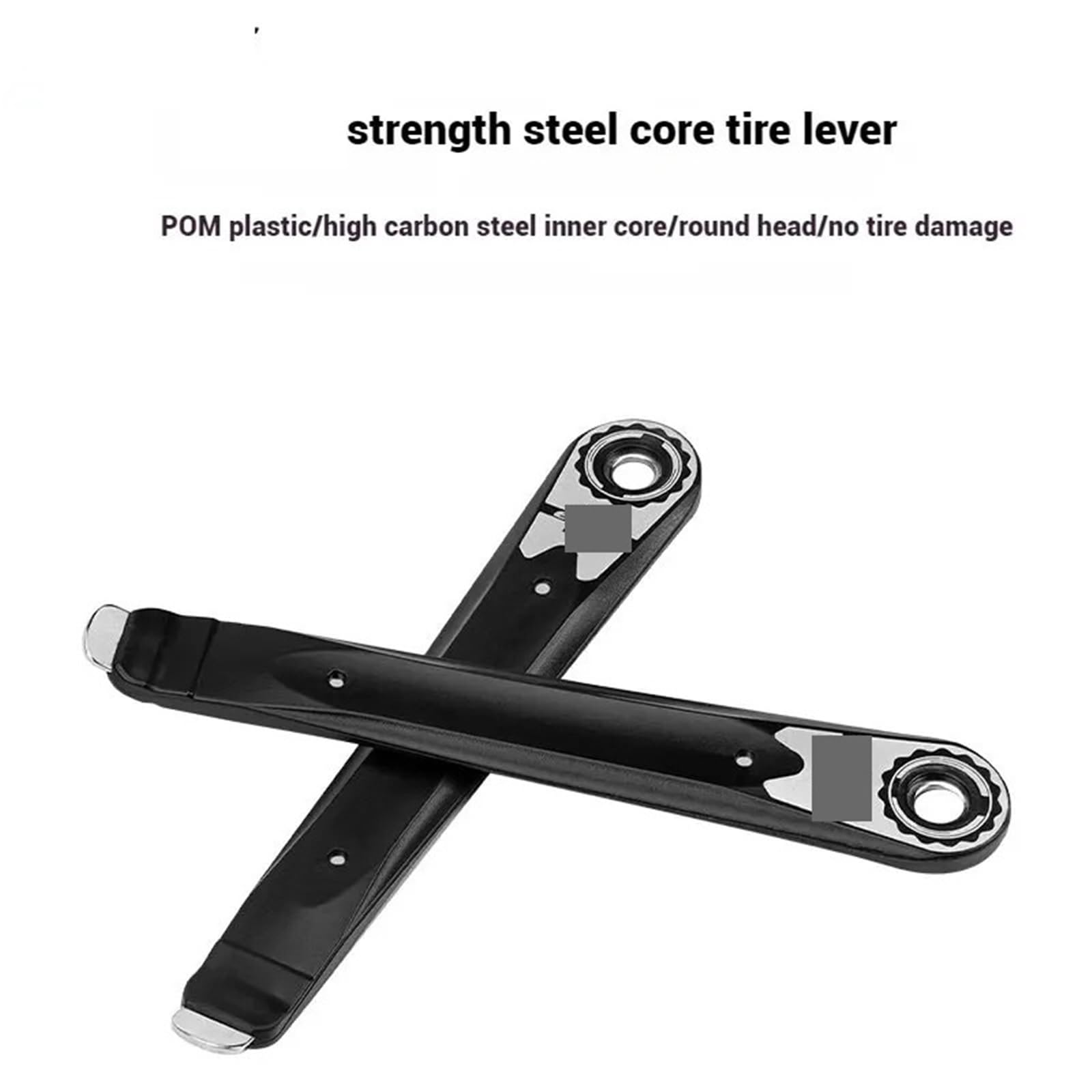 Strumento di Riparazione Pneumatici for Asta Leva for for Bicicletta, for Mountain Bike, Nucleo in Acciaio Addensato, for Esterni per la Riparazione di Biciclette