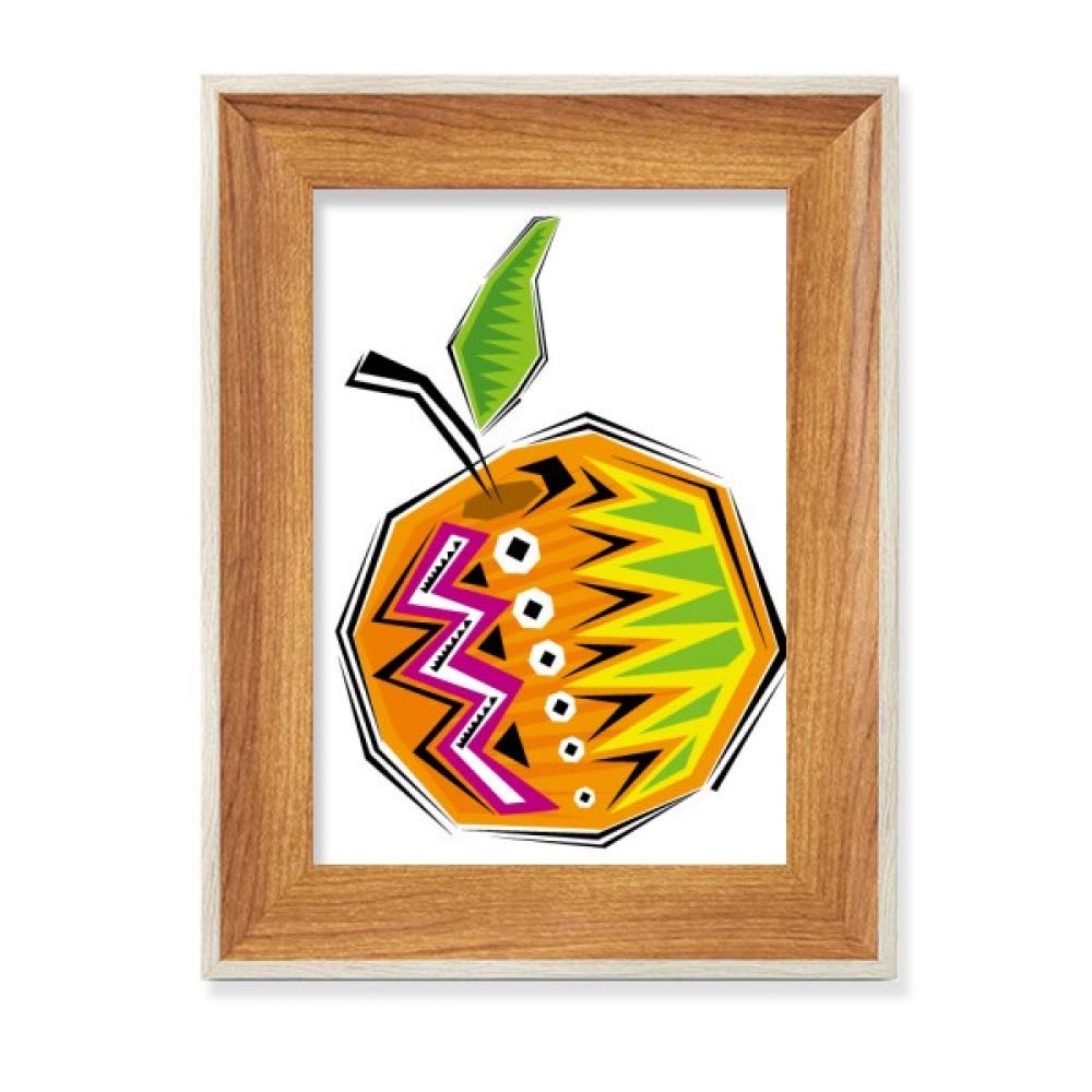 Cadre de Photo Beauty Gift Illustration Mexique en Bois