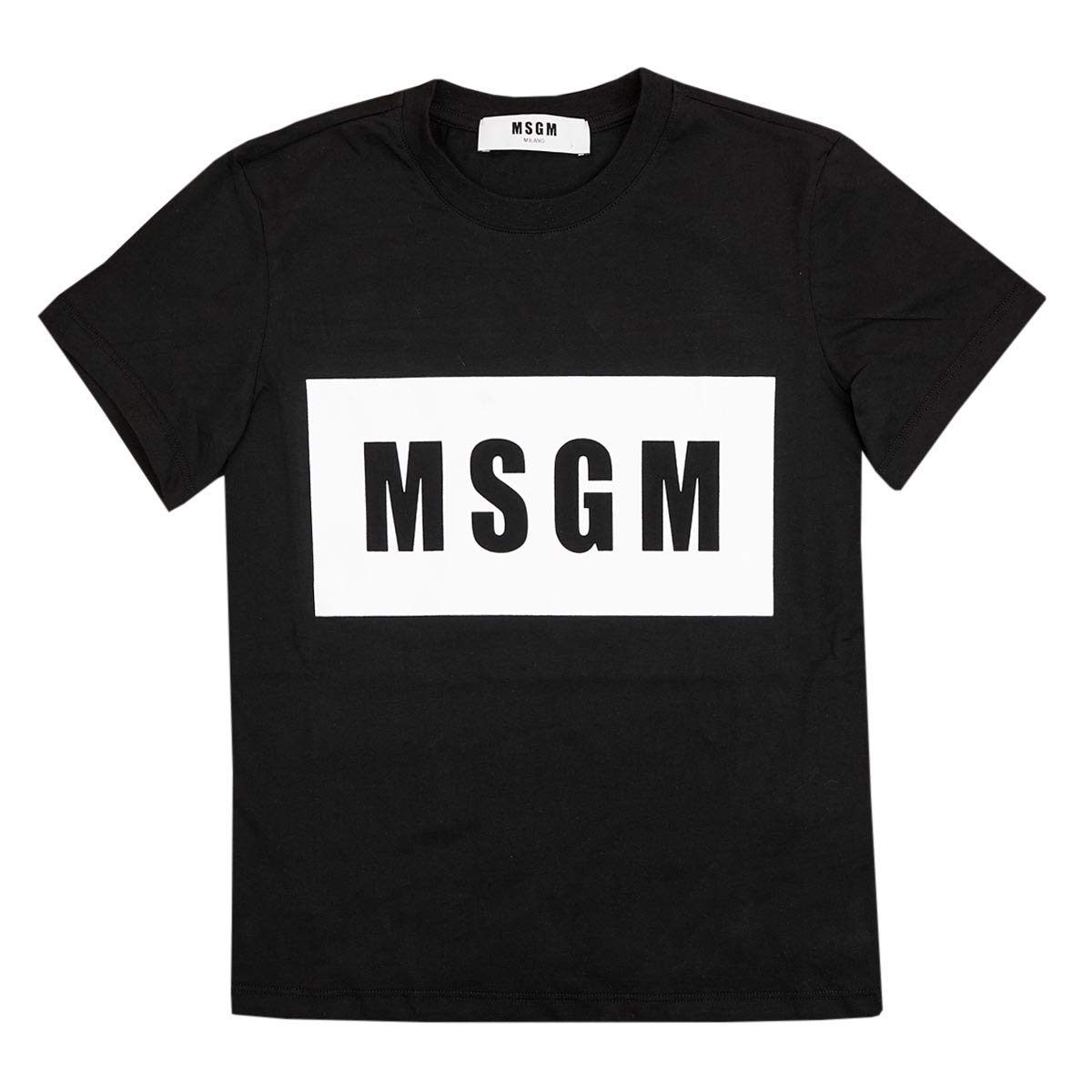 MSGM [エムエスジーエム]MSGM MDM95 2641 195296 T-SHIRT BLACK size S [並行輸入品]