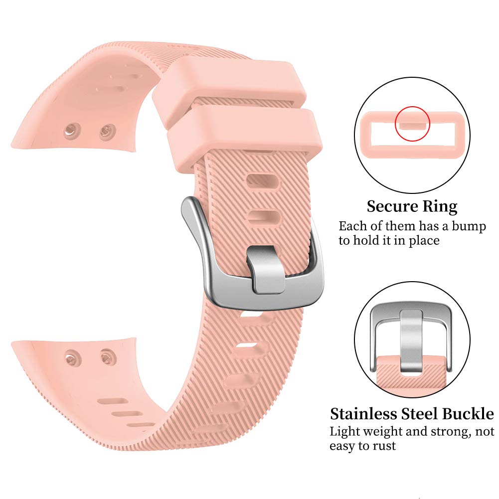 Watbrocompatible With Garmin Forerunner 45 Band Soft Silicone