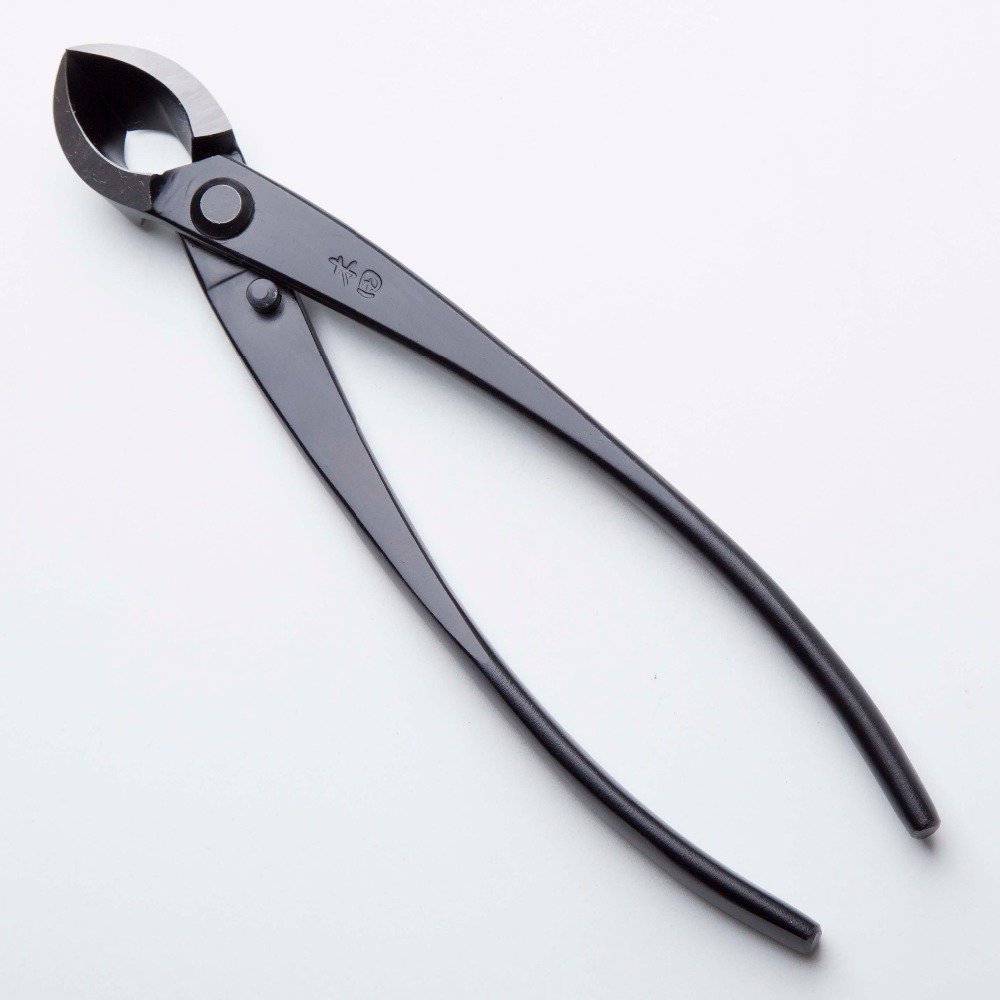 Ramo Cutter Mu Tian Bonsai Tools Fresa concava con bordo dritto, 205 mm (8") in acciaio al carbonio