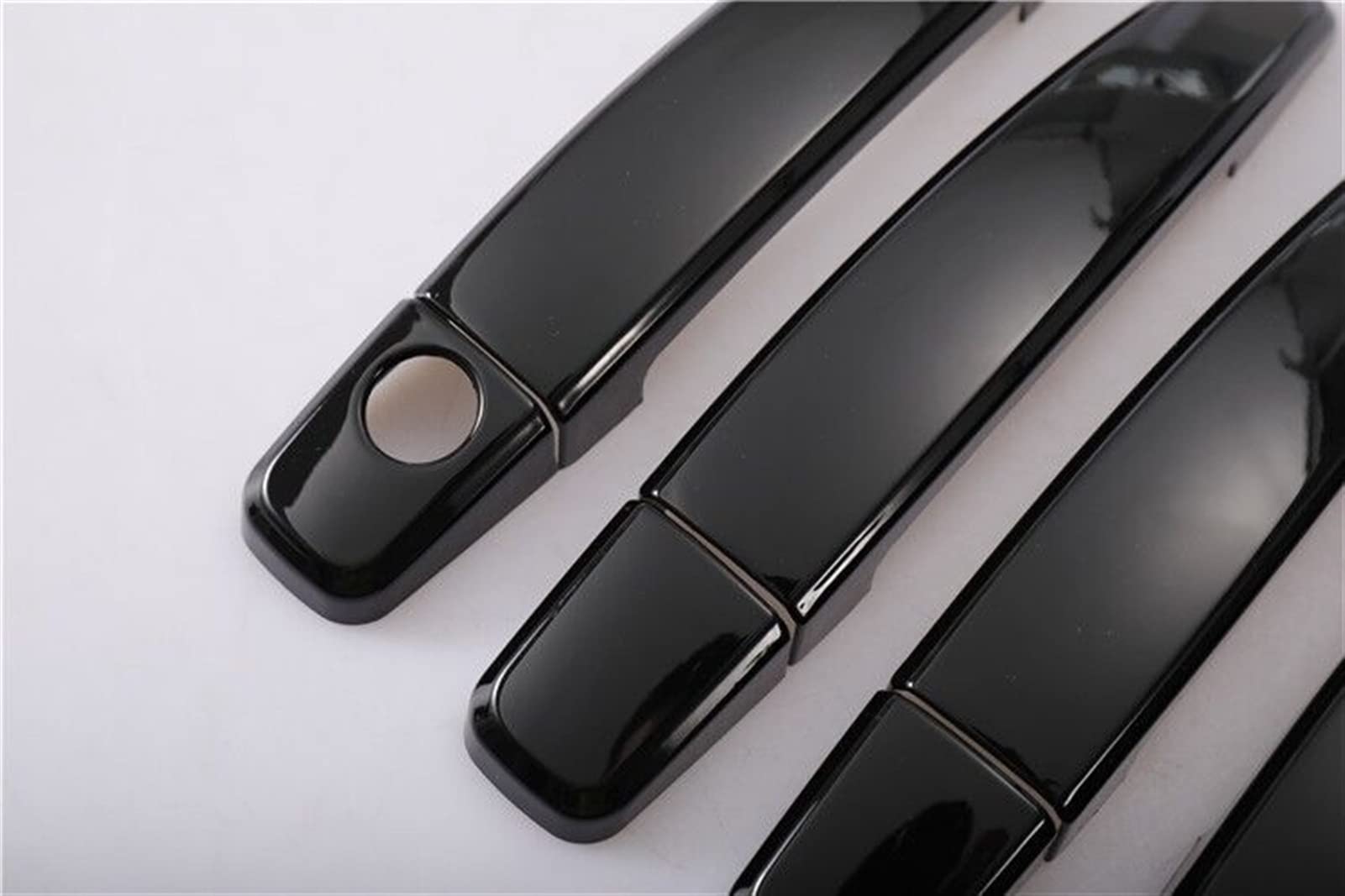 Fahbstr 2 Exterior Door Handle Cover For Opel Antara 006-015 Black Car Door Handle Cover Trim Stickers Styling Accessories(2)