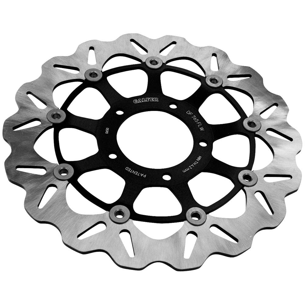 ひー Amazon.com: Galfer Floating Wave Brake Rotor - Front (Front