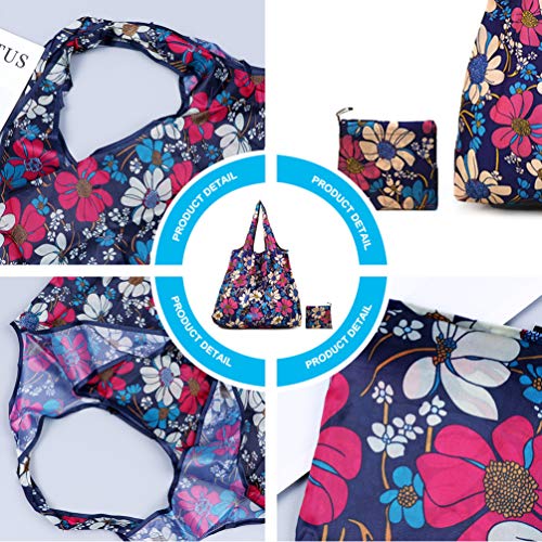 Cabilock Bolsa de Mercadoria Reutilizável Dobrável Grande Capacidade Ecológica Bolsas de Armazenamen