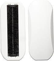 Vista 2 de Barredora de migas, cepillo para alfombras, 2 unidades, de mano, ergonómico, cerdas de PP, cepillo de migas de cáscara de nuez, migas de limpieza