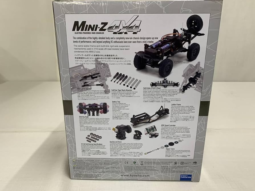 新品！ミニッツ 4×4 ラングラーアンリミテッド グラナイトクリスタルメタリック Amazon.co.jp: ミニッツ Mini－Z 4x4 ジープラングラー
