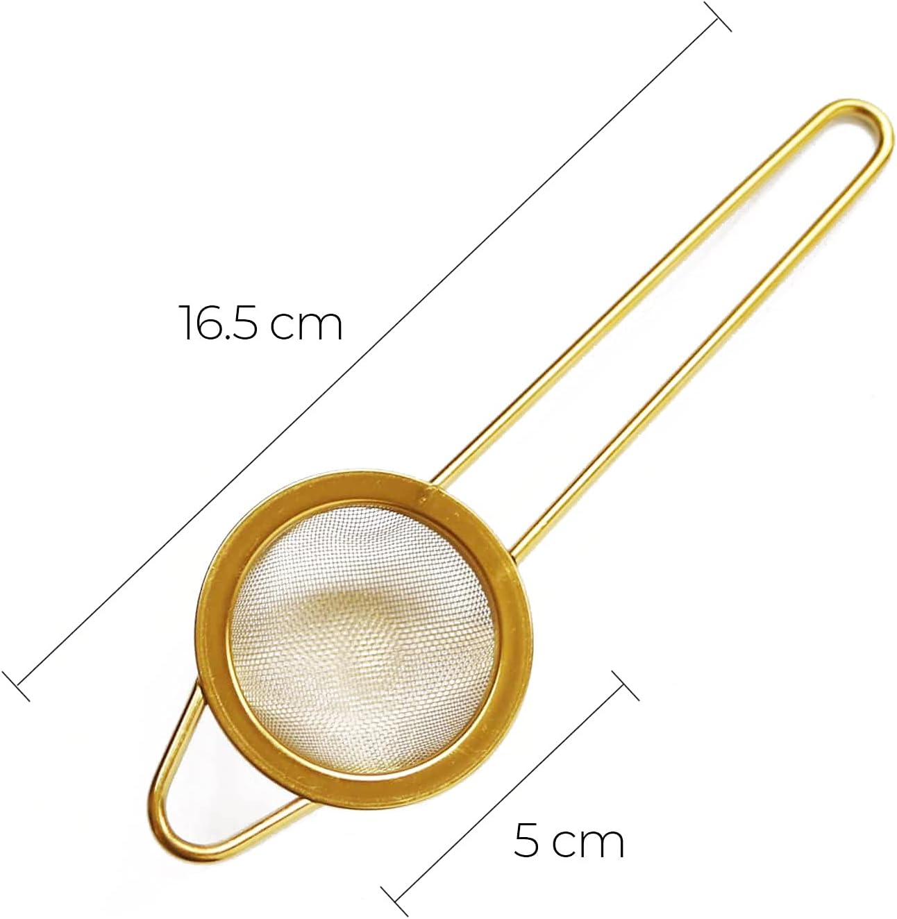 Teapro Matcha Sieve & Loose Tea Strainer, Gold, 16 x 5 - Image 3